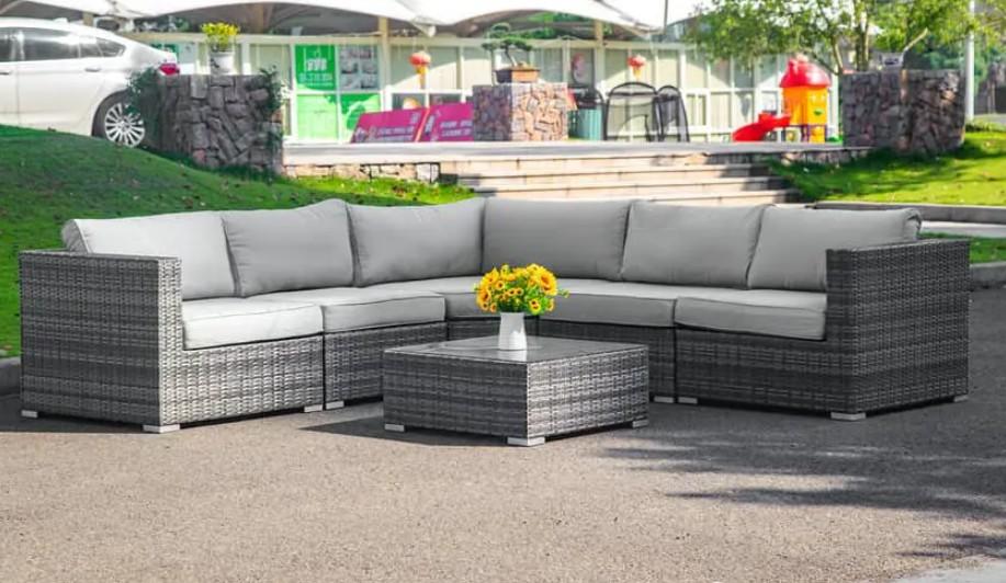 Are the cushions in patio garden sofas removable?